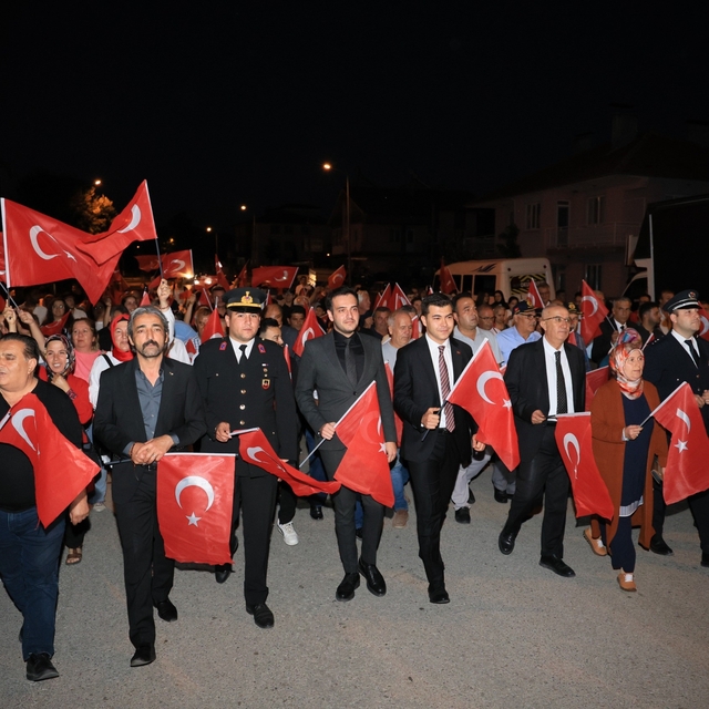 15 Temmuz şehitleri Çameli'nde unutulmadı