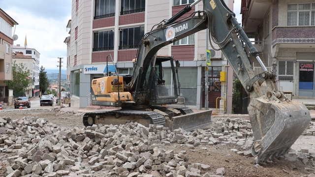 Kavak'ta ulaşımı rahatlatacak çalışma başladı