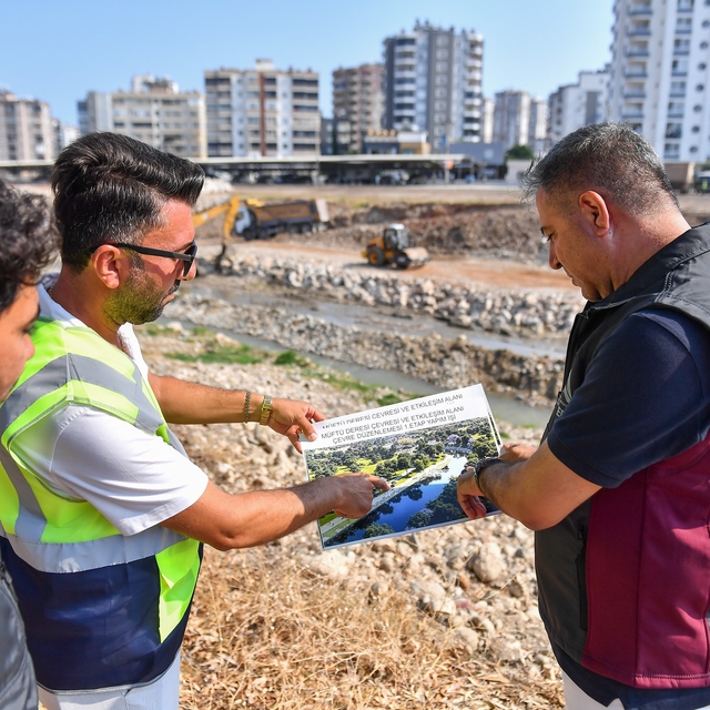 Mersin'de Müftü Deresi Yaşam Vadisi Projesi başladı