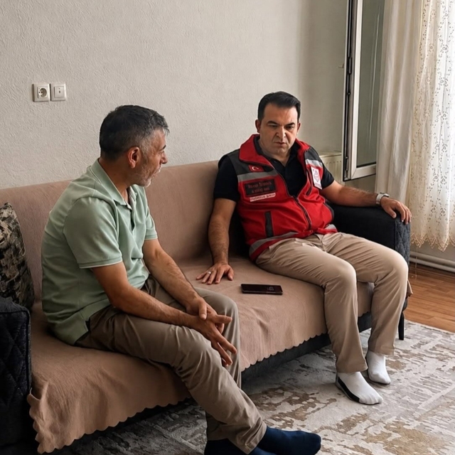Şehit ailesine vefa ziyareti