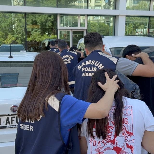 Samsun merkezli 87 milyon TL'lik dolandırıcılık operasyonunda 6 kişi adliye...