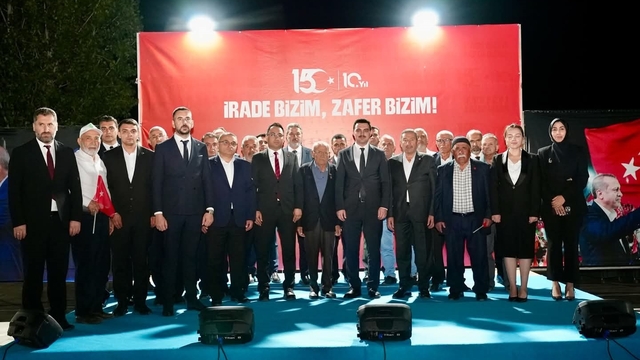 Darende'de 15 Temmuz Demokrasi ve Millî Birlik Günü coşkuyla anıldı