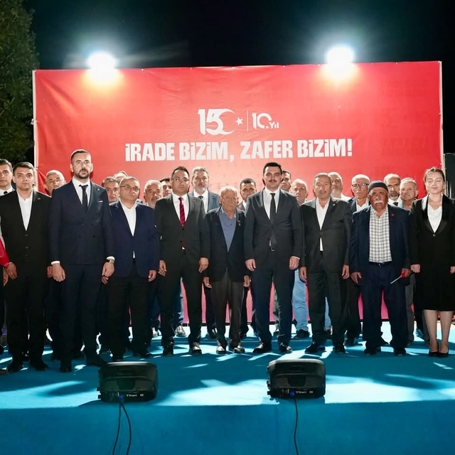 Darende'de 15 Temmuz Demokrasi ve Millî Birlik Günü coşkuyla anıldı