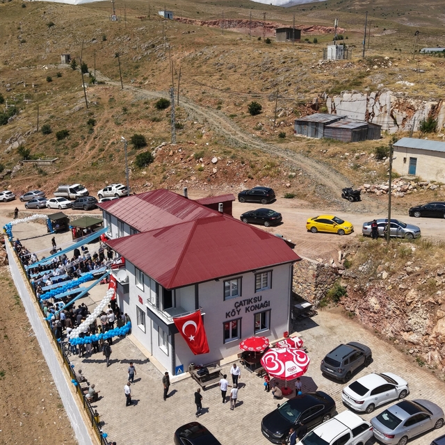 Çatıksu Köy Konağı hizmete açıldı
