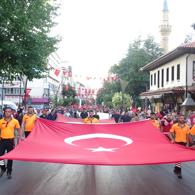 Isparta'da 15 Temmuz Demokrasi ve Milli Birlik Günü anıldı