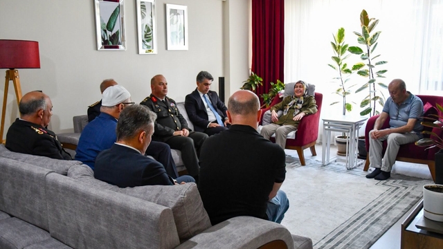 Bolu'da 15 Temmuz şehidinin ailesine vefa ziyareti