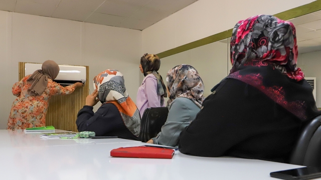 Kadınlara yönelik klima-kombi bakım eğitiminin üçüncü dönemi
