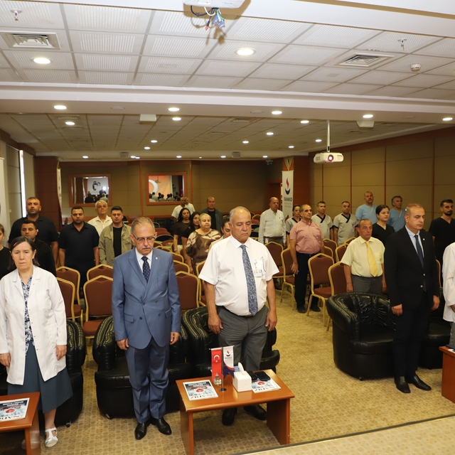 SANKO Üniversitesi'nde 15 Temmuz Demokrasi ve Milli Birlik Günü Anma Progra...