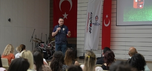 Denizli Büyükşehir personeli, bağımlılık ve siber suçlarla mücadele eğitimi...