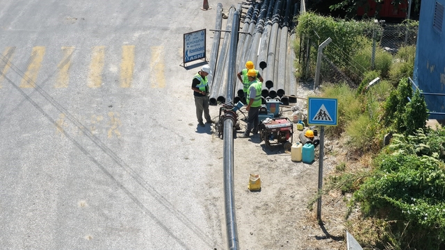 Aydın Büyükşehir Belediyesi'nden Söke'ye altyapı yatırımı