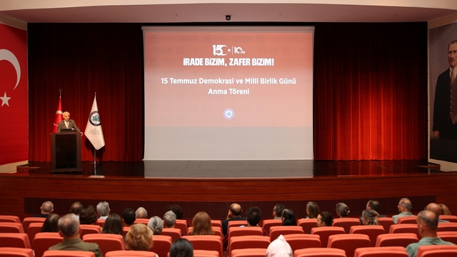 ESOGÜ'de 15 Temmuz Demokrasi ve Milli Birlik Günü Anma programı düzenlendi
