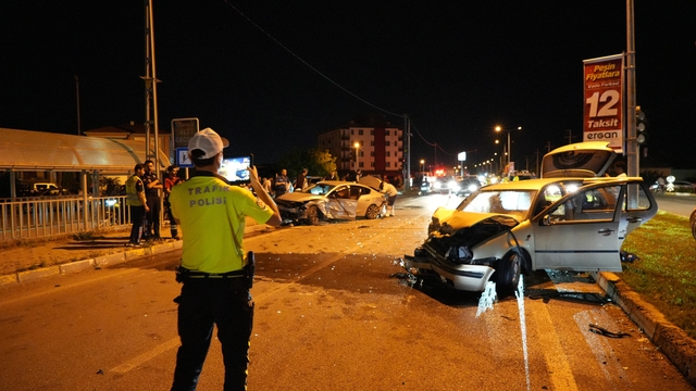 Erzincan'da haziran ayında 184 kişi trafik kazalarında yaralandı