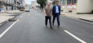 Vali Ziya Polat, Cumhuriyet Caddesi'ndeki yol çalışmalarını yerinde inceled...