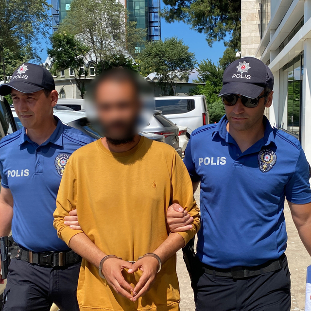 Kediye tekme atan şüpheli yakalandı (2)