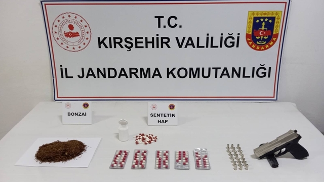 Kırşehir'de uyuşturucu operasyonu