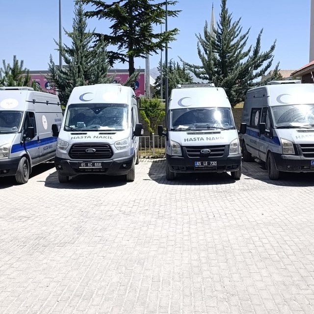 Van Sağlık Müdürlüğü'nün hasta nakil filosu yenilendi