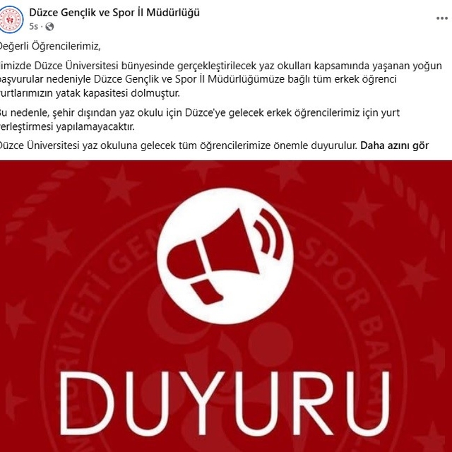 Yatak kapasitesi doldu uyarısı