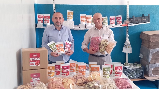 Develi'de kurutulan meyveler yıl boyu tüketiliyor