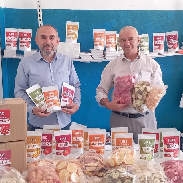 Develi'de kurutulan meyveler yıl boyu tüketiliyor