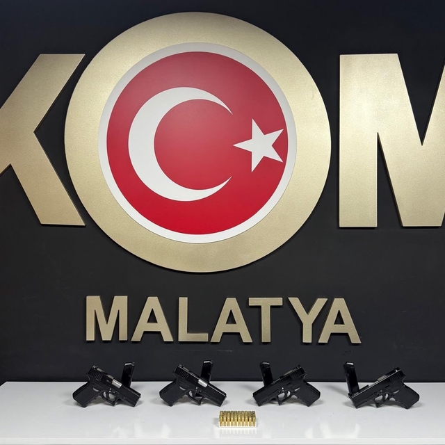 Malatya'da KOM'dan ruhsatsız silah operasyonu: 7 gözaltı