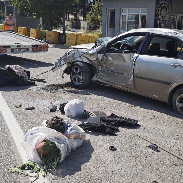 Amasya'da otomobil takla attı: 7 yaşındaki çocuk hayatını kaybetti