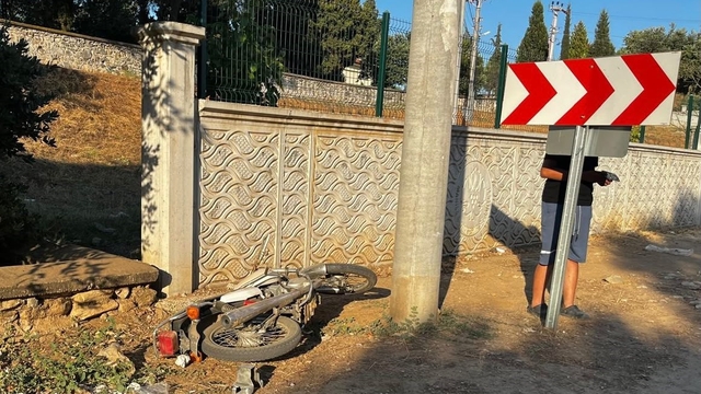 Askerden yeni dönen genç motosiklet kazasında hayatını kaybetti