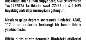 Elazığ Valiliği'nden deprem açıklaması