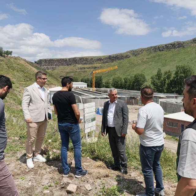 DSİ'den Kars'ta yatırımlara yakın takip: Atıksu Tesisi ve Kağızman Barajı y...