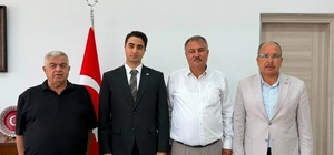 Başkan Pütün'den yeni Kaymakam Haydari'ye hayırlı olsun ziyareti