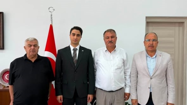 Başkan Pütün'den yeni Kaymakam Haydari'ye hayırlı olsun ziyareti