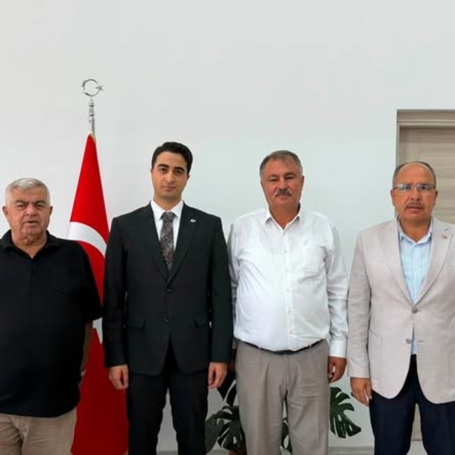Başkan Pütün'den yeni Kaymakam Haydari'ye hayırlı olsun ziyareti