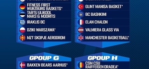 Denizli Basket elenirse FIBA Europe Cup'ta G Grubu'nda mücadele edecek