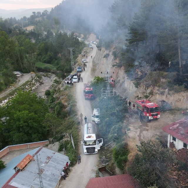 Kastamonu'da 6 hektar orman yandı