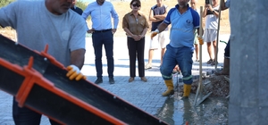 Didim Belediyesi'nin yeni beton mikseri görev başında