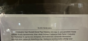 Görevden alınan ilçe başkanı kontratı kendi üzerine yapmış
CHP'ye o ilçede...