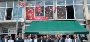 MHP Akyaka'da güven tazeledi: Erhan Aktaş yeniden ilçe başkanı seçildi