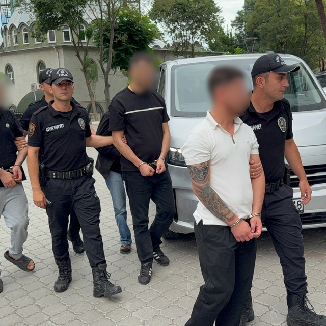 Samsun'da uyuşturucu şüphelileri adliyede