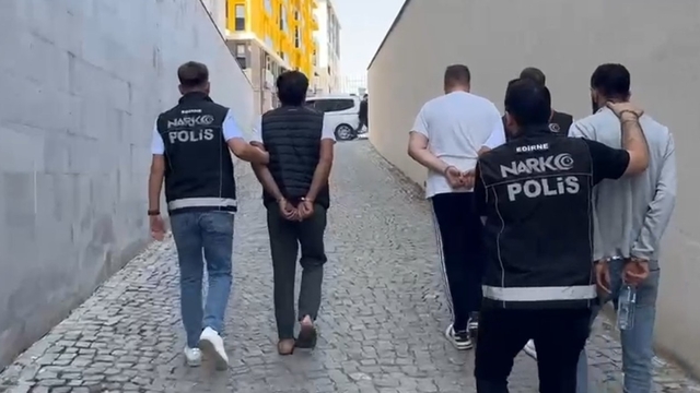 Edirne'de uyuşturucu operasyonu: 2 tutuklama