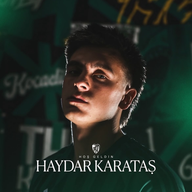 Kocaelispor, Haydar Karataş'ı kadrosuna kattı