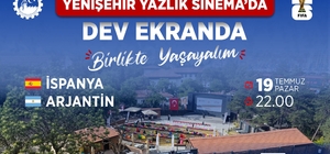 Karabük'te dünya kupası finali dev ekranda izlenecek