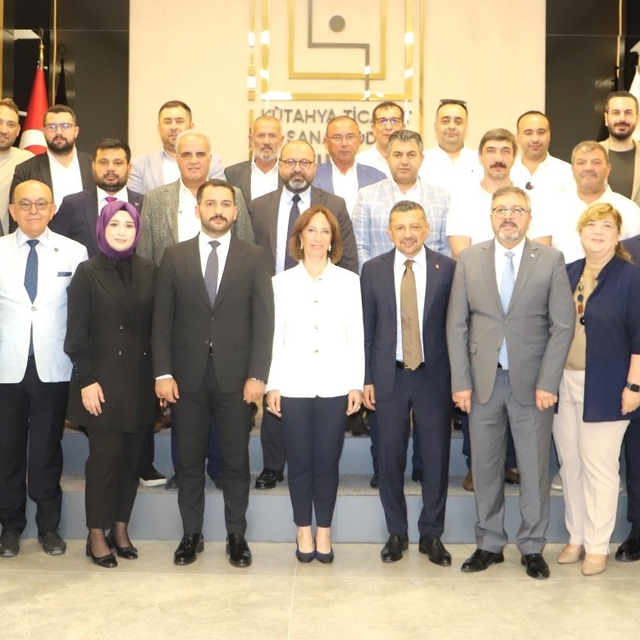 MHP heyetinden KUTSO'ya ziyaret: Kütahya'nın ekonomik geleceği için ortak i...