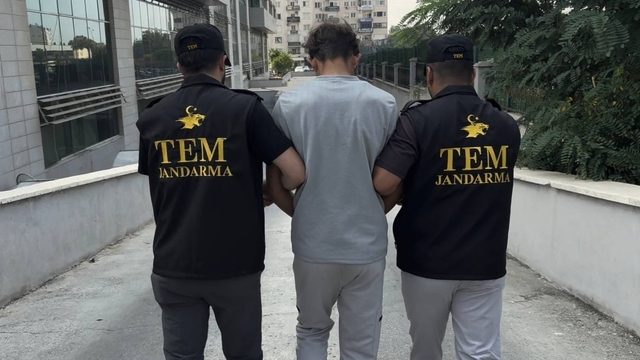 Mersin'de terör operasyonunda yakalanan şüpheli tutuklandı