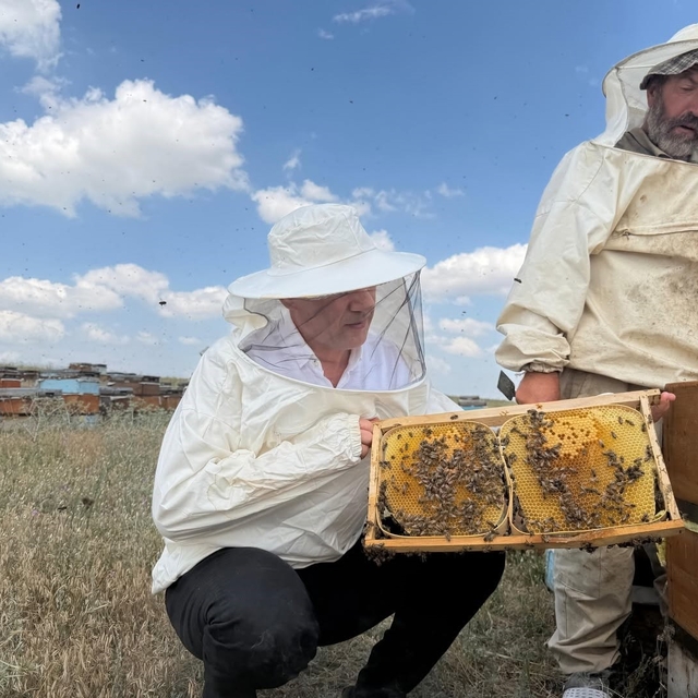 Tarım ve Orman Müdürü Aydın, Kars yaylalarında arıcılarla buluştu
