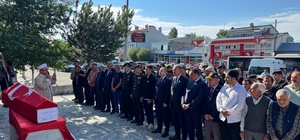 Kıbrıs Gazisi Yasin Soğukbulak Arpaçay'da askeri törenle son yolculuğuna uğ...