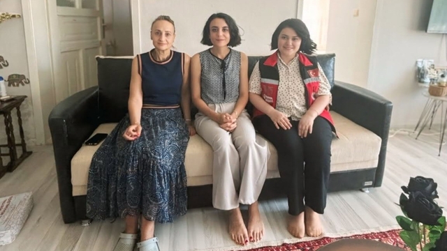 Şehit ailesine vefa ziyareti