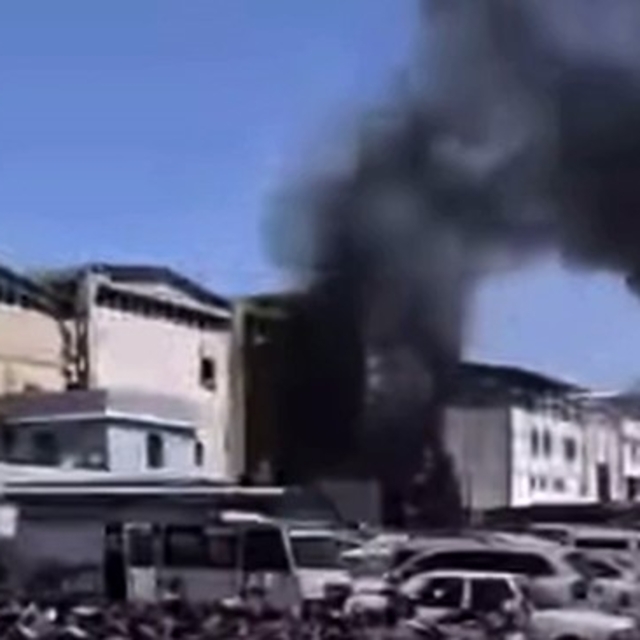Gaziantep'te korkutan iş yeri yangını