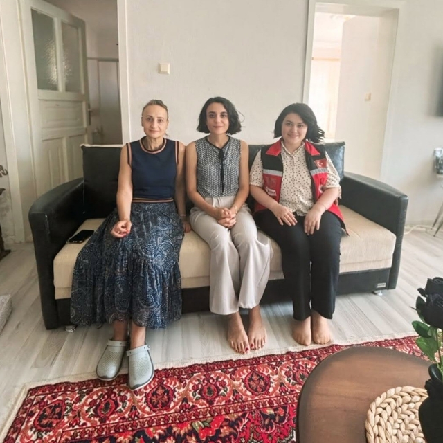 Şehit ailesine vefa ziyareti