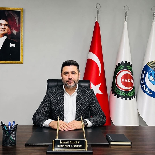 Çamaş Belediyesi'nde sendikal baskı iddiası
HAK-İŞ Ordu İl Başkanı Zerey: "...