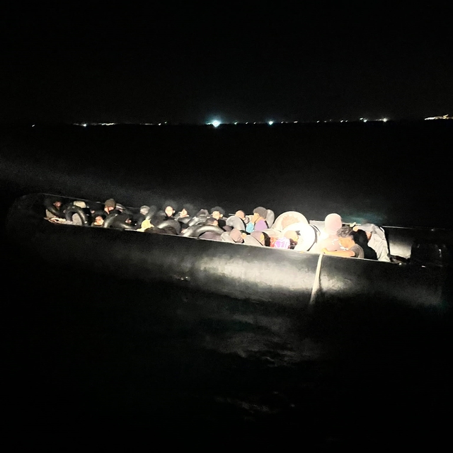 Aydın açıklarında 38 düzensiz göçmen yakalandı