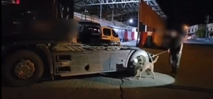 Şırnak'ta zehir yüklü tır uygulama noktasında yakalandı